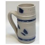 (K) Salt Glazed Pottery Stein Unmarked