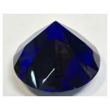 (K) ROSENTHAL CRYSTAL COBALT BLUE ï¿½DIAMONDï¿½