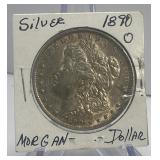 1890-O Silver Morgan Dollar
