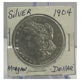 1904 Silver Morgan Dollar