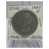 1887 -O Morgan Silver Dollar