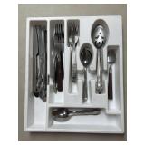 (D) Drawer Organizer and Utensils As Pictured
