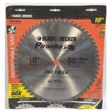 (H) B&D 10ï¿½ 60 Teeth Fine Finish Miter Table Saw