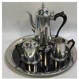 (J) RJR Kirk Stieff Pewter Traditional Colonial