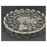 (L) American Fostoria Three Toed Tid-Bit 7.25ï¿½