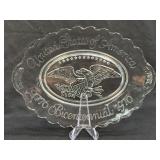 (L) Avon United States of America Clear Glass