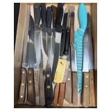 (J) Several Assorted Knives As Pictured
