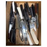 (J) Several Assorted Knives As Pictured