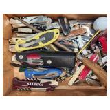 (I) Lot of Assorted Knives, Cork Screws and more