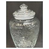 (K) Princess House Fantasia Poinsettia Crystal