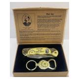 (H) Legends of the Wild West Wyatt Earp Knife and