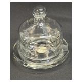 (K) Princess House Cavier Crystal Mini Dome Jelly