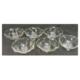 (K) Set of 6 HEISEY EPERGNETTES CANDLE HOLDER