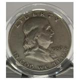 1953 Silver Franklin Half Dollar