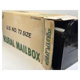 (L) US No. T2 Size Rural Mailbox NOS