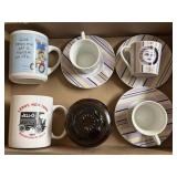 (D) Assorted Lot As Pictured Including Mugs, Cups