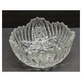 (D) American Brilliant Period Cut Glass Bowl  9ï¿½
