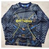 (D) Warner Bros Long Sleeve Batman Shirt Size