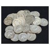 (SC) Complete Roll of 40 Washington Quarters Pre