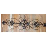 (H) Metal Wall Decor 42" x16"