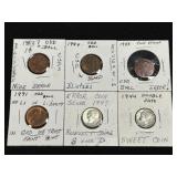 (SC) 6 Mint Error Coins As Pictured