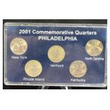 (SC) 2001 Commemorative Quarters Philadelphia