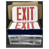 (D)Tamlite Lighting LED Exit Lights NOS 3 Boxes