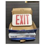 (D)Tamlite Lighting LED Exit Lights NOS 3 Boxes