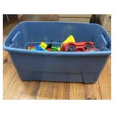 (FL) Large Storage Container with LEGO Truck and