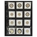 (SC) 12 Washington Quarters All 90% Silver