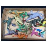 (L) Assorted Dinosaurs and Plants as Pictured
