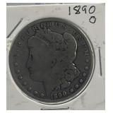 (SC) 1890-O Morgan Silver Dollar 90% Silver