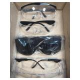 (J) 4 Pair of Safety Glasses