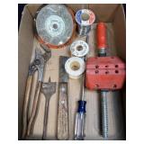 (J) Assorted Lot As Pictured Including Clamp,