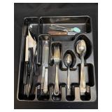 (I) Drawer Organizer With Assorted Utensils As