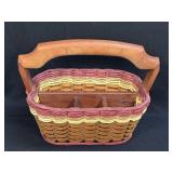 (I) Foxcreek Basket Co Handmade Handled Flatware