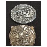 (M) 2 National Finals Rodeo Hesston 1985, 1995