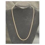 (SC) 18ï¿½ 14K Gold Necklace 6.4 Grams