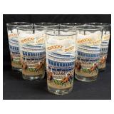 (L) Set of 8 Vintage 1979 Kentucky Derby Souvenir