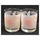 (L) Set of 2 Vintage GULFSTREAM Horse Race