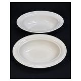 (H) Set of 2 Corning Ware CASUAL ELEGANCE Oval