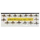 (K) 15 Trans-Am Pinbacks 1969-1988