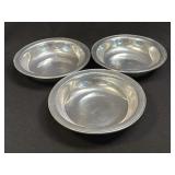 (M) 3 Pc VINTAGE WILTON ARMETLE BOWL 7ï¿½
