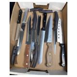 (D) Several Assorted Knives As Pictured