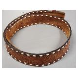 (I) Leather Belt 27-33" as Pictured