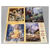 (I) 4 Assorted Puzzles as Pictured