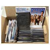 (E) Approximately 100 DVD Movies in  Slim Cases