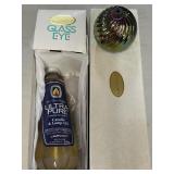 (M) Gallery Z Glass Eye Lamp Kit NOS