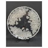 (H) Crystal Clear Rose Pearl 14ï¿½ Embossed Satin