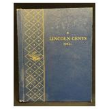 (SC) Lincoln Cents Book 1941- with 89 Pennies